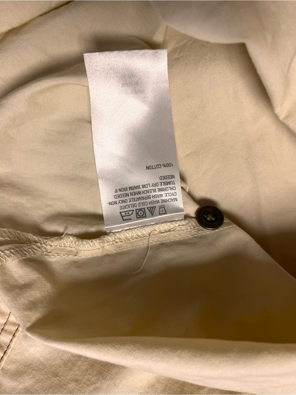 Joan Rivers Cream Button-Front Shirt Jacket - Picture 6 of 10
